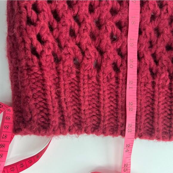 REISS Natalie open-knit wool-blend jumper sweater sz M - Picture 9 of 9